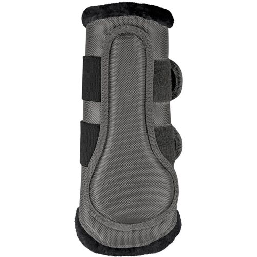 Waldhausen Gamasche Dressur Comfort Fur Zinn/ Schwarz XL kavalio - für mich und mein Pferd - Zinn/ Schwarz