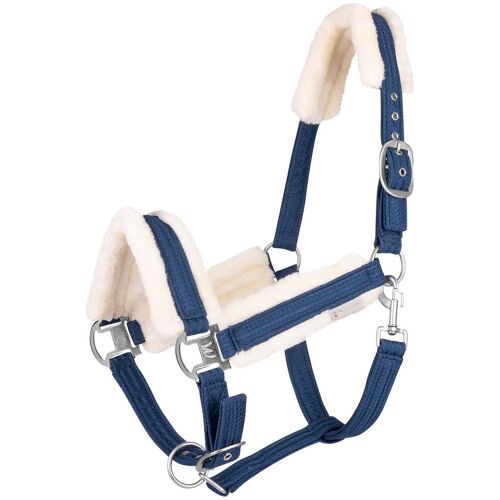 Waldhausen Halfter Sparkle Stallhalfter Nachtblau Warmblut kavalio - für mich und mein Pferd - Nachtblau