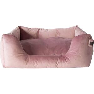 Kentucky Dogwear Hundebett Velvet Hundekissen Hundekörbchen Samt Alte Rose L (100 x 80cm)