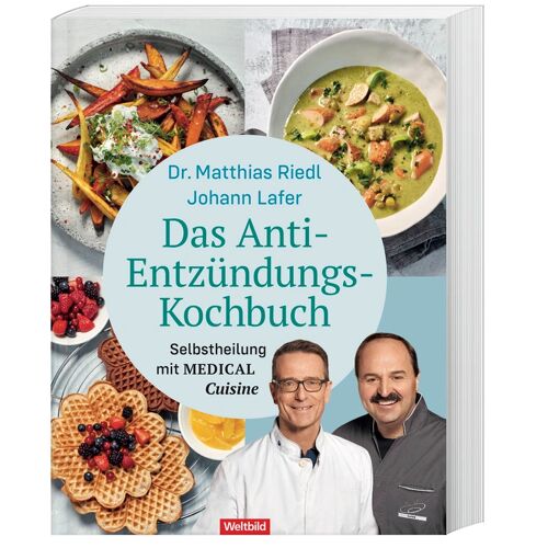 Weltbild Deutschland Das Anti-Entzündungskochbuch – Dr. med. Matthias Riedl, Johann Lafer, Flex. Einband