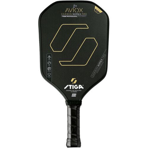 Stiga Aviox Carbon Nomex Pro Gold Pickleballschläger - One Size - unisex