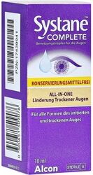 Alcon Deutschland GmbH, Geschäftsbereich Vision Care Ocular Health SYSTANE COMPLETE Benetzungstr.f.d.Aug.o.Konserv. 10 Milliliter