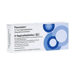 Pierre Fabre Fluomizin 10mg Vaginaltabletten 6 Stück