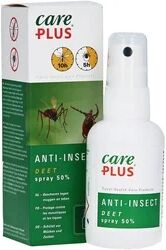 Tropenzorg B.V. CARE PLUS Anti-insect Deet Spray 50% 60 Milliliter