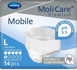 Paul Hartmann MOLICARE Premium Mobile 6 Tropfen Gr.L 14 Stück