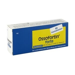 Strathmann GmbH & Co. KG Ossofortin forte Kautabletten 60 Stück