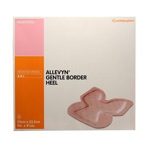 Smith & Nephew GmbH - Woundmanagement ALLEVYN Gentle Border Heel Schaumverband 5 Stück