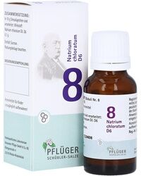 Homöopathisches Laboratorium Alexander Pflüger GmbH & Co. KG BIOCHEMIE Pflüger 8 Natrium chloratum D 6 Globuli 15 Gramm