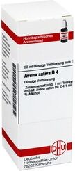 DHU-ARZNEIMITTEL AVENA SATIVA D 4 Dilution 20 Milliliter