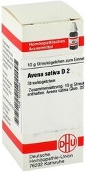 DHU-ARZNEIMITTEL AVENA SATIVA D 2 Globuli 10 Gramm