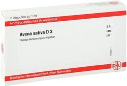 DHU-ARZNEIMITTEL AVENA SATIVA D 3 Ampullen 8x1 Milliliter