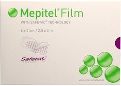 Mölnlycke Health Care GmbH MEPITEL Film Folienverband 6x7 cm 10 Stück