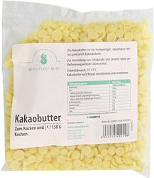 Spinnrad GmbH KAKAOBUTTER Pellets zum Backen 150 Gramm