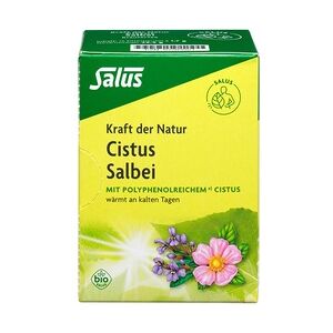 CISTUS SALBEI Kräutertee Kraft d.Natur Salus Fbtl. 15 Stück