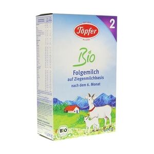 TÖPFER Bio Folgemilch auf Ziegenmilchbasis 2 400 Gramm