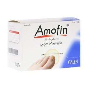 Galenpharma Amofin 5% Wirkstoffhaltiger Nagellack 5 Milliliter