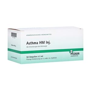 Homöopathisches Laboratorium Alexander Pflüger GmbH & Co. KG ASTHMA HM Inj.Ampullen 50x2 Milliliter