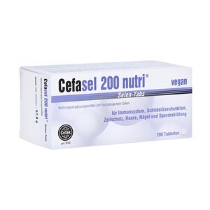 Cefak Cefasel 200 Nutri Selen-Tabs 200 Stück