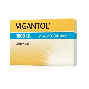 WICK Pharma - Zweigniederlassung der Procter & Gamble GmbH Vigantol 1000 I.E. Vitamin D3 Tabletten 50 Stück