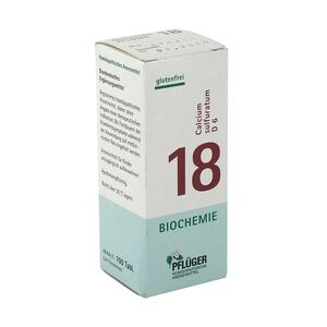 Homöopathisches Laboratorium Alexander Pflüger GmbH & Co. KG BIOCHEMIE Pflüger 18 Calcium sulfuratum D 6 Tabl. 100 Stück