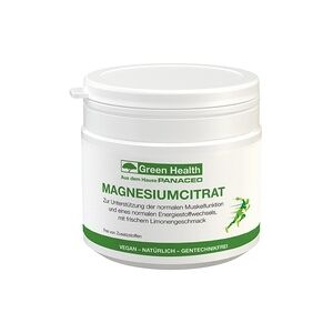 Panaceo International GmbH PANACEO Green Health Magnesiumcitrat Pulver 300 Gramm