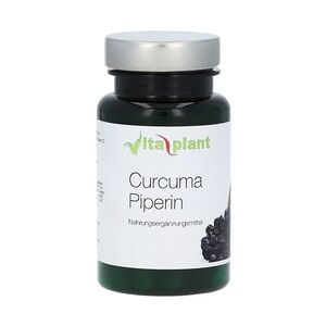 Vitalplant GmbH CURCUMA PIPERIN 440/5 mg Vitalplant Kapseln 60 Stück