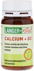 Langer Vital CALCIUM 400 mg+D3 Tabletten 100 Stück