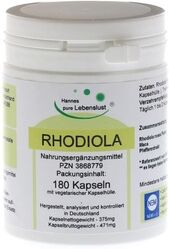 G & M Naturwaren Import GmbH & Co. KG RHODIOLA ROSEA 3% Vegi Kapseln 180 Stück