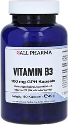 Hecht Pharma VITAMIN B3 100 mg GPH Kapseln 180 Stück