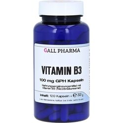 Hecht Pharma VITAMIN B3 100 mg GPH Kapseln 120 Stück