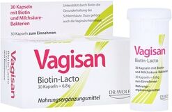 Dr. August Wolff GmbH & Co. KG Arzneimittel Vagisan Biotin-lacto Kapseln 30 Stück