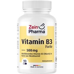 ZeinPharma VITAMIN B3 FORTE Niacin 500 mg Kapseln 90 Stück