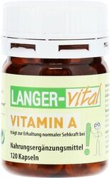 Langer Vital VITAMIN A 800 μg Kapseln 120 Stück