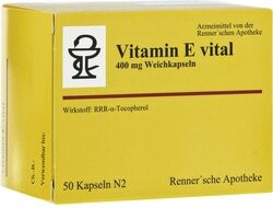 Rennersche Apotheke Inh. Nathalie Sotiriou-Vogel VITAMIN E VITAL 400 mg Rennersche Apotheke Weichk. 50 Stück