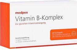 DocMorris N.V. medpex Vitamin B-Komplex Kapseln 60 Stück