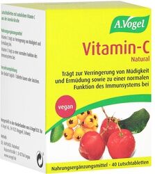 Kyberg Pharma Vertriebs GmbH VITAMIN C LUTSCHTABLETTEN A.Vogel 40 Stück