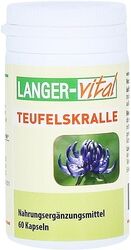 Langer Vital TEUFELSKRALLE 250 mg+Vitamin C+Zink+Selen Kapseln 60 Stück