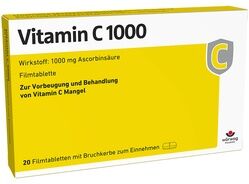 Wörwag Pharma GmbH & Co. KG Vitamin C 1000 Filmtabletten 20 Stück