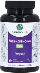 better foods GmbH VIRISOLIS Biotin-Zink-Selen FORTE 12-Mon.vegan Tab 365 Stück