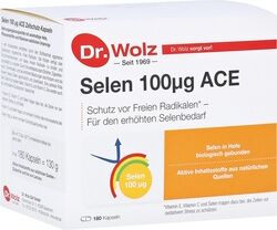 Dr. Wolz Zell GmbH SELEN ACE 100 μg 180 Tage Kapseln 180 Stück