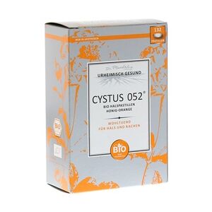 Dr. Pandalis Urheimische Medizin GmbH & CO. KG Cystus 052 Bio Halspastillen Honig Orange 132 Stück