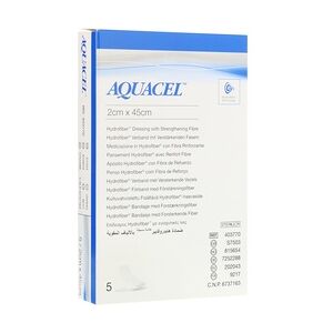 ConvaTec (Germany) GmbH AQUACEL HYDROsorption 2x45 cm Tamponaden 5 Stück