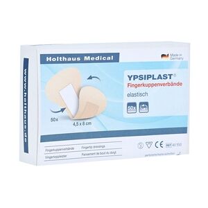 Holthaus FINGERKUPPENVERBAND YPSIPLAST elast.4,5x8 cm haut 50 Stück