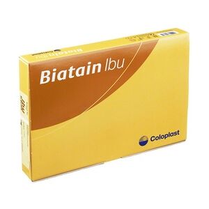 Coloplast BIATAIN Ibu Schaumverband 10x20 cm sanft haftend 5 Stück