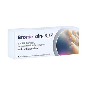 URSAPHARM Arzneimittel GmbH Bromelain-POS Tabletten magensaftresistent 30 Stück