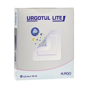 URGOTÜL Lite Border 6,5x10 cm Verband 10 Stück