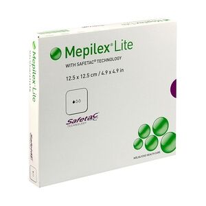 Mölnlycke Health Care GmbH MEPILEX Lite Schaumverband 12,5x12,5 cm steril 5 Stück