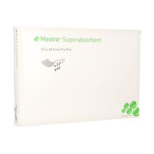 Mölnlycke Health Care GmbH MEXTRA Superabsorbent Verband 22,5x32,5 cm 10 Stück