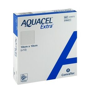 Kohlpharma GmbH AQUACEL Extra 10x10 cm Verband 10 Stück