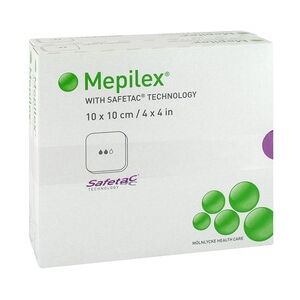 Avitamed GmbH MEPILEX 10x10 cm Schaumverband 10 Stück